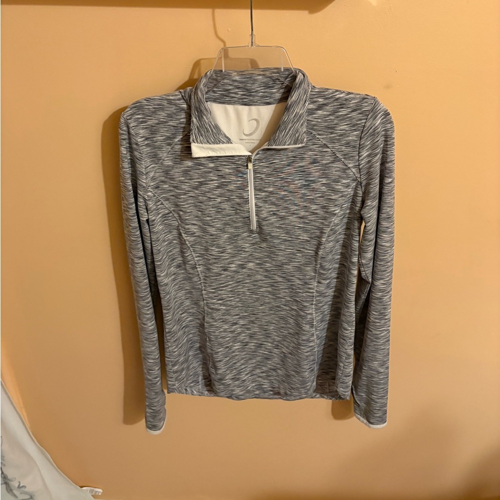 Zero Restriction Shae Half-Zip Pullover Top In Si… - image 5